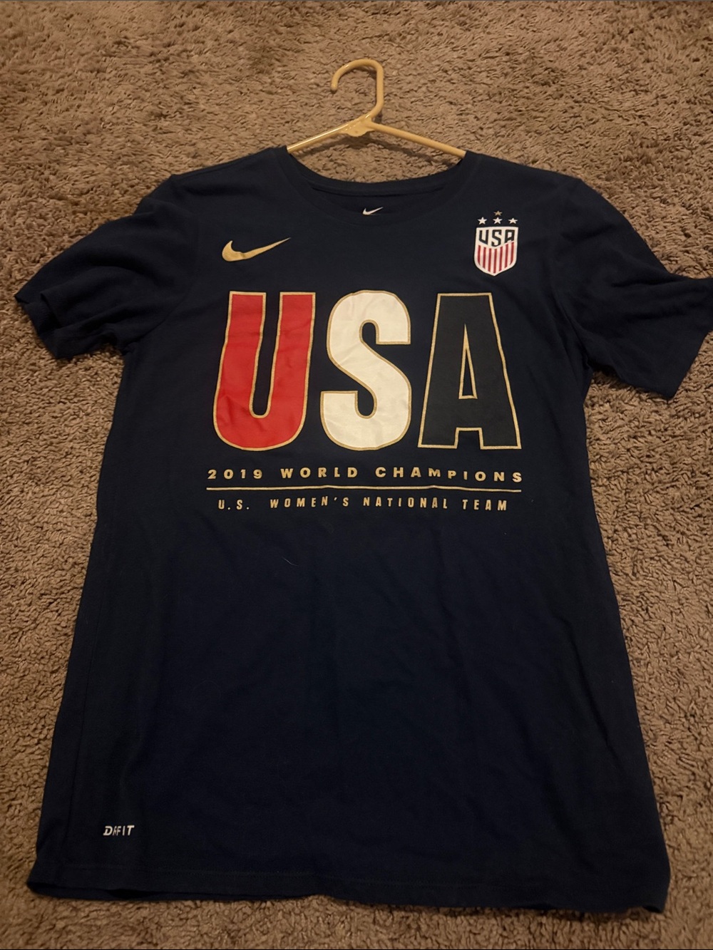 Nik USA Women’s Soccer World Champion t-shirt